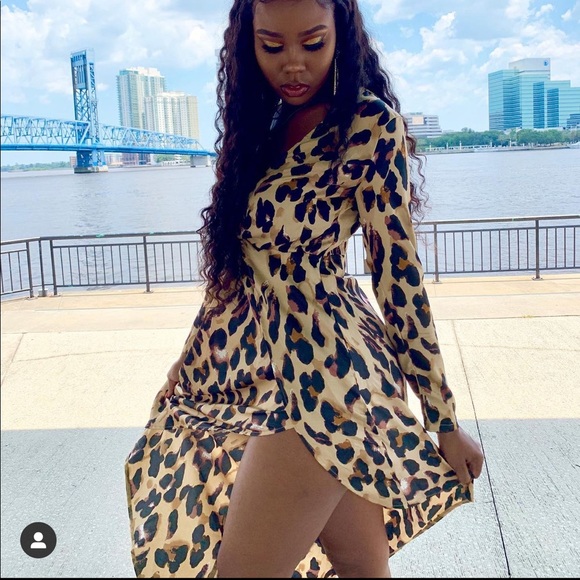 Animal print dress from Pretty Little Thing ✨ - Picture 2 of 6